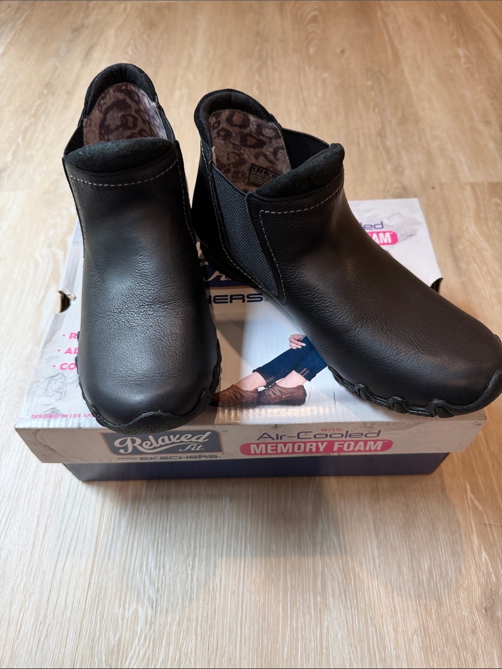 Skechers Black Undergrad Women's Ankle Booties